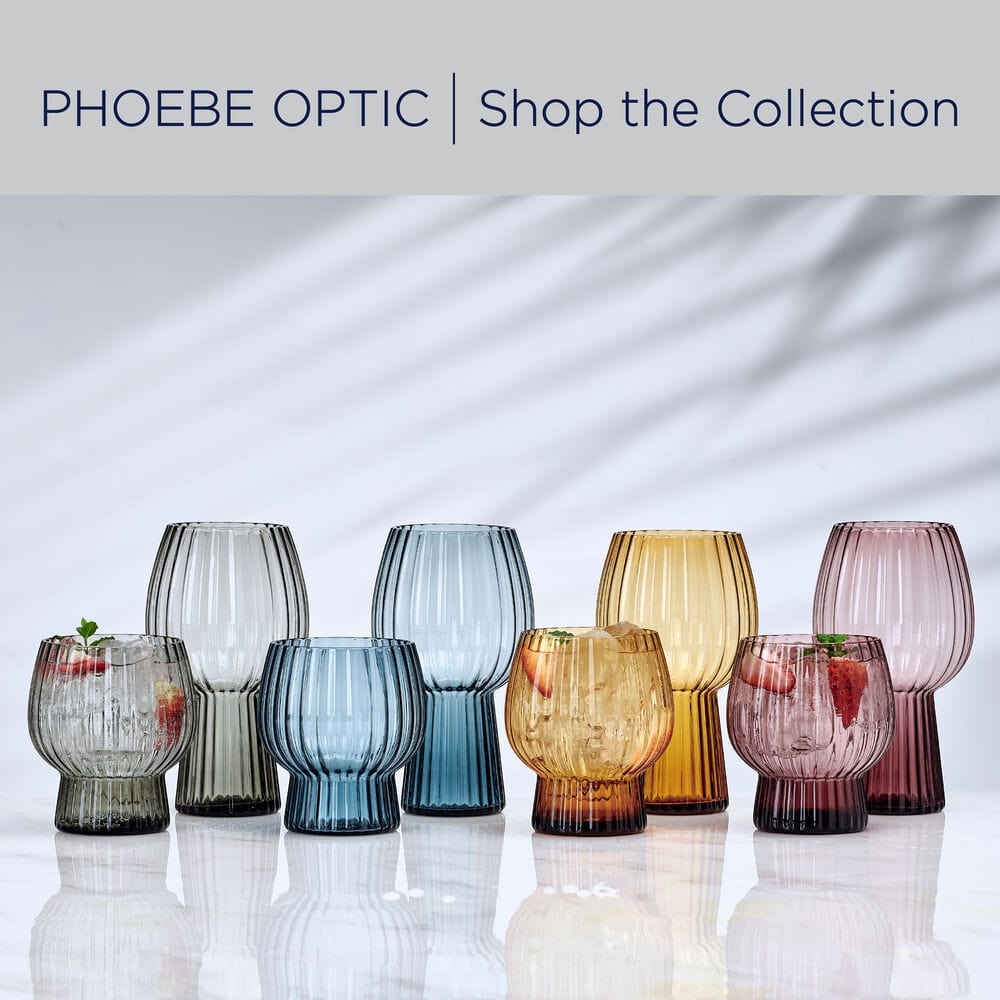 Phoebe Optic Lilac Set of 4 Double Old Fashioned Glasses - Image 7