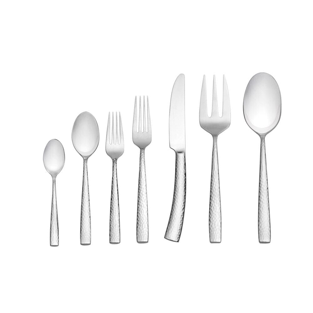 Textured 42 Piece Flatware Set. Service for 8 - Image 2
