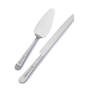 Cake Knife and Server Set