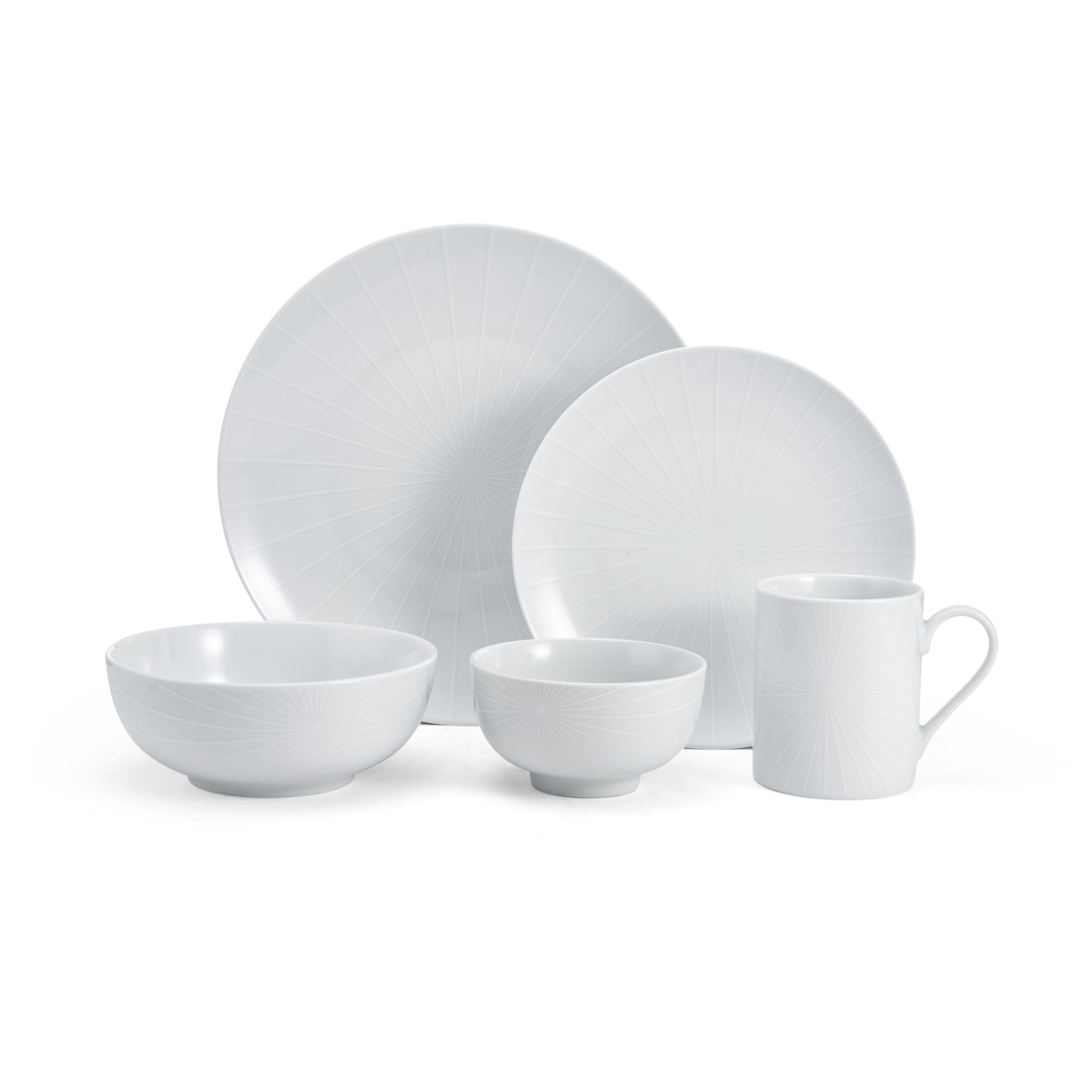 Cheers® White 40 Piece Dinnerware Set. Service for 8 - Image 11