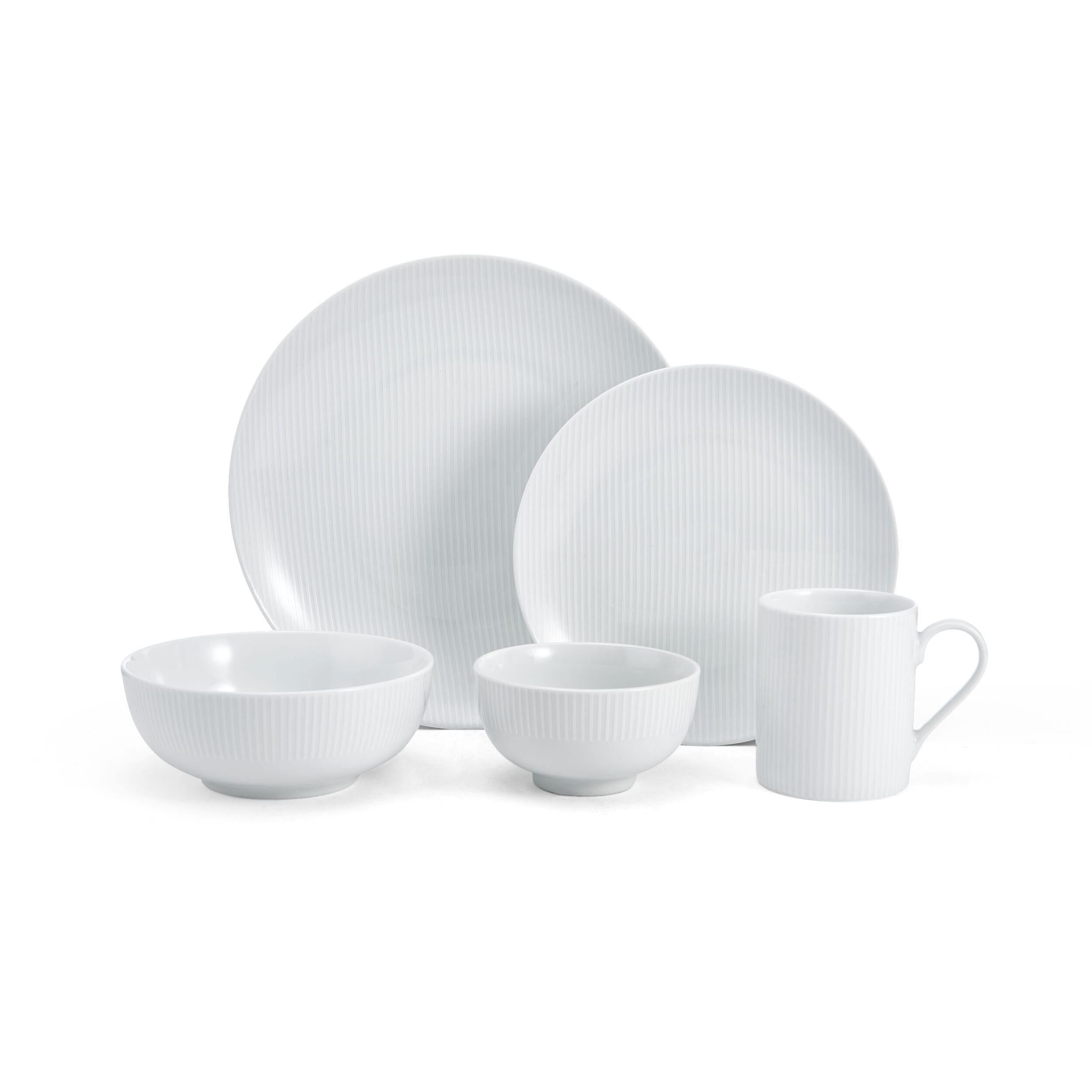 Cheers® White 40 Piece Dinnerware Set. Service for 8 - Image 13