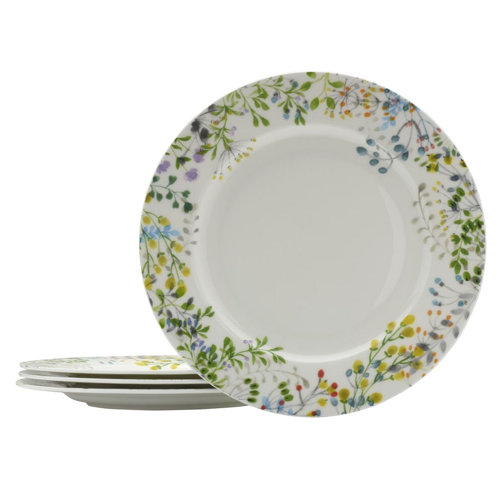 Tivoli Garden Set of 4 Dinner Plates