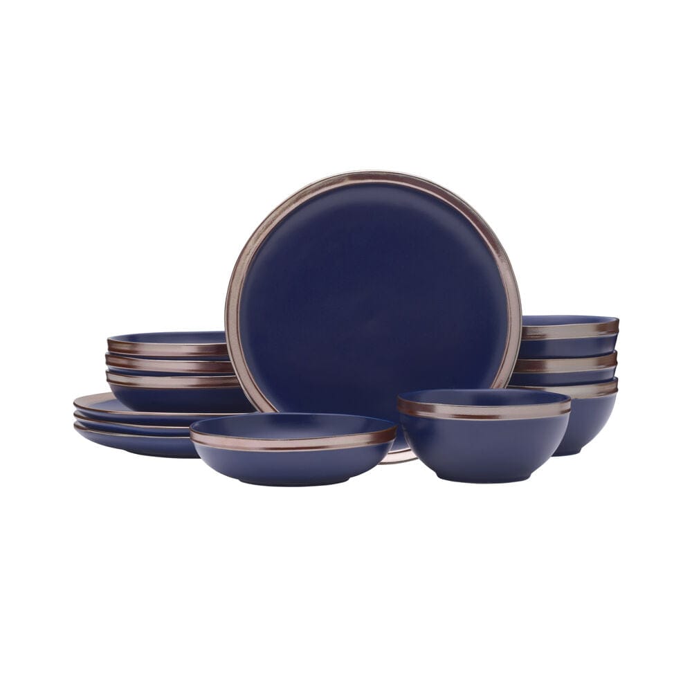 Miller Blue 12 Piece Dinnerware Set. Service for 4