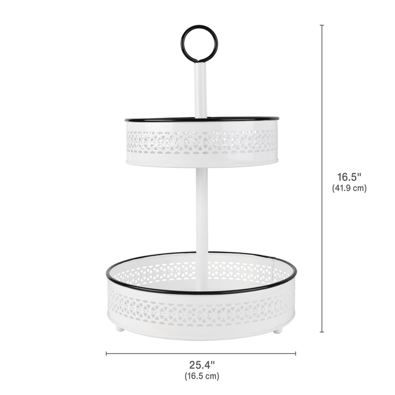 Eden 2 Tier Fruit Storage Basket - Image 3