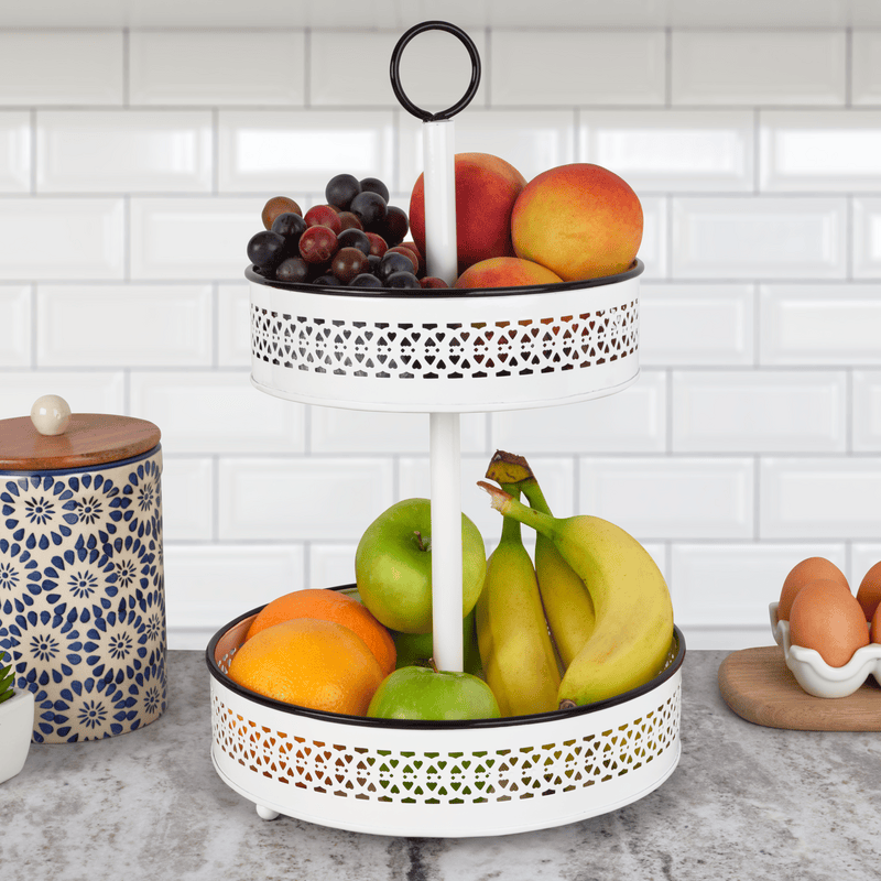 Eden 2 Tier Fruit Storage Basket - Image 2