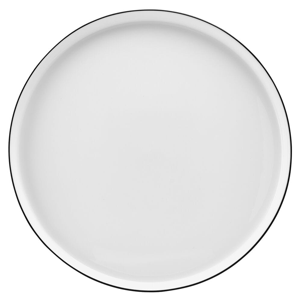 Samantha Banded Black 12 Piece Dinnerware Set. Service for 4 - Image 5