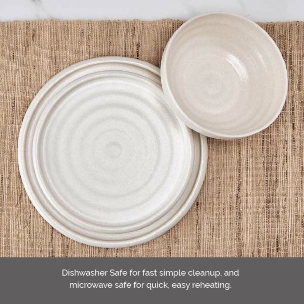 Declan Cream 12 Piece Dinnerware Set. Service for 4 - Image 8