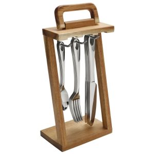 Urban 18 Piece Flatware Set with Caddy