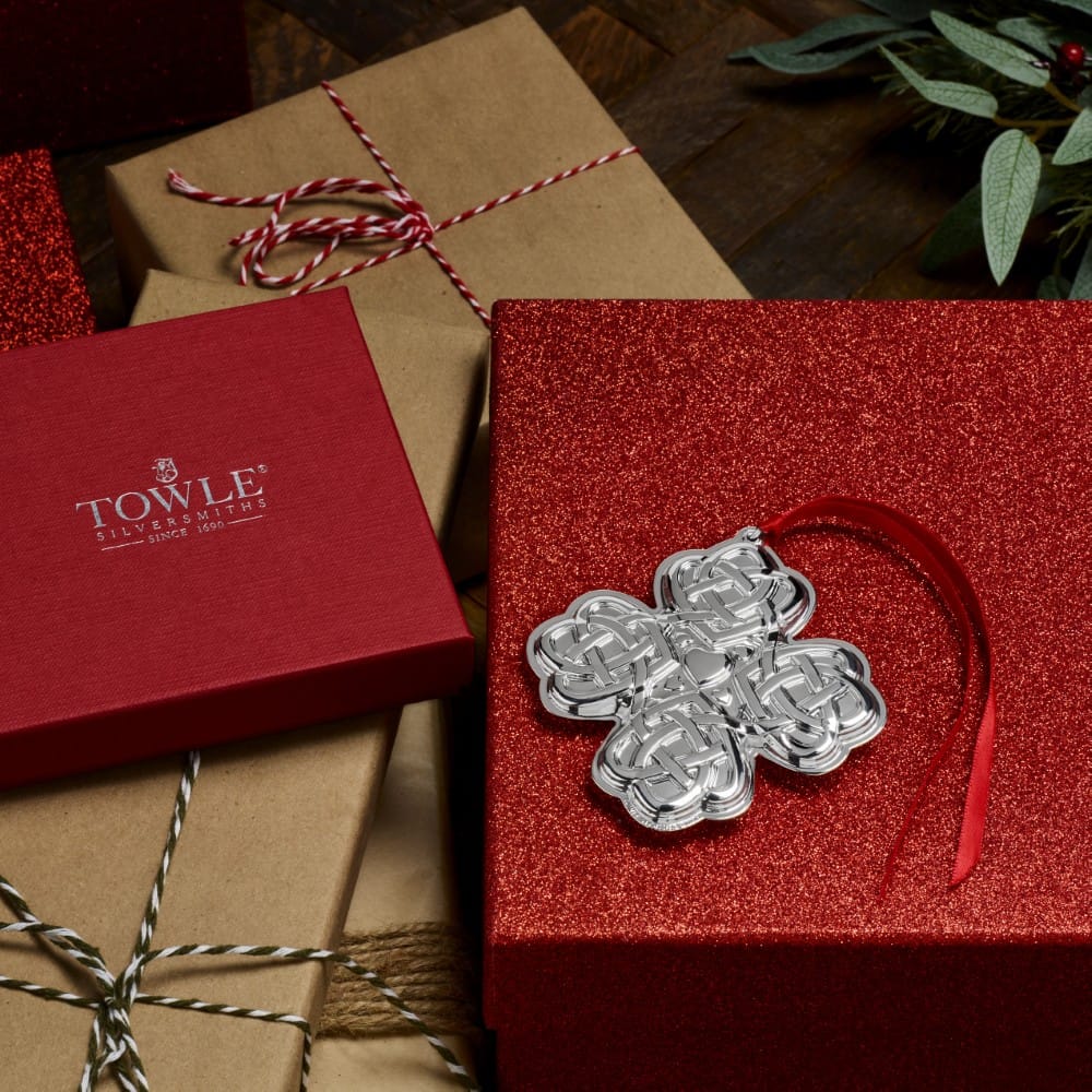 Towle 2026 Sterling Silver Celtic Ornament 27th Edition - Image 2