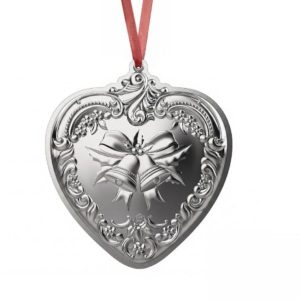 Wallace Grande Baroque 2026 Sterling Silver Heart Ornament 35th Edition