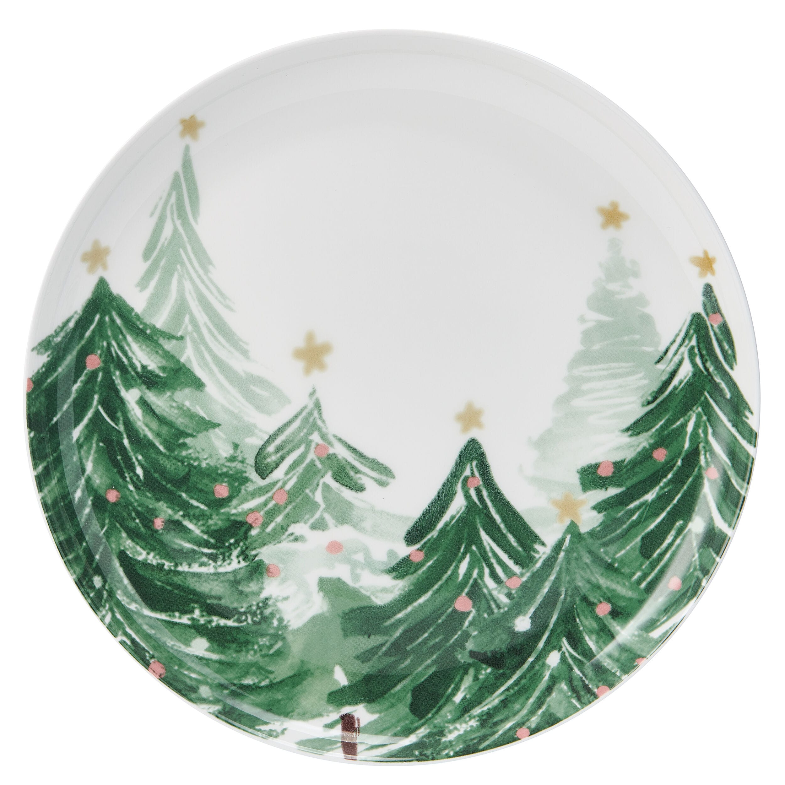 Yuletide Forest Set of 4 Dinner Plates - Image 4
