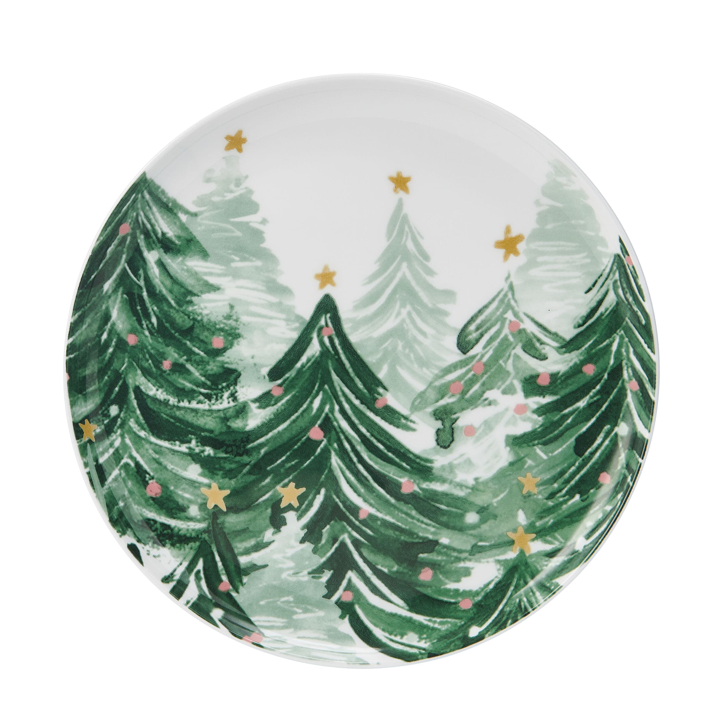 Yuletide Forest Set of 4 Salad Plates - Image 4