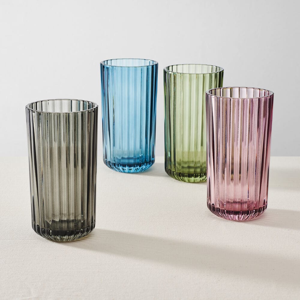 Jasper Colored Set of 4 Highball Glasses - Image 2