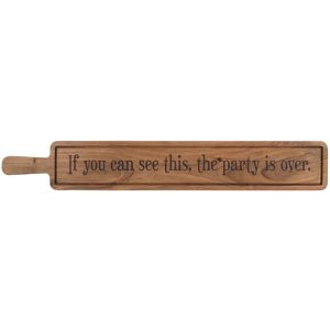 Long Charcuterie Party Serving Board. 33