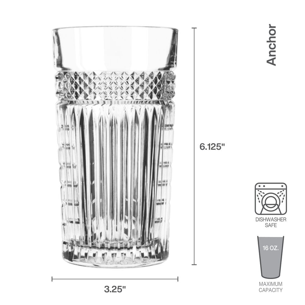 Anchor Set of 4 Highball Glasses - Image 3