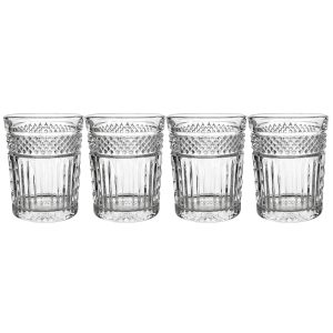 Anchor Set of 4 Double Old Fashioned Glasses