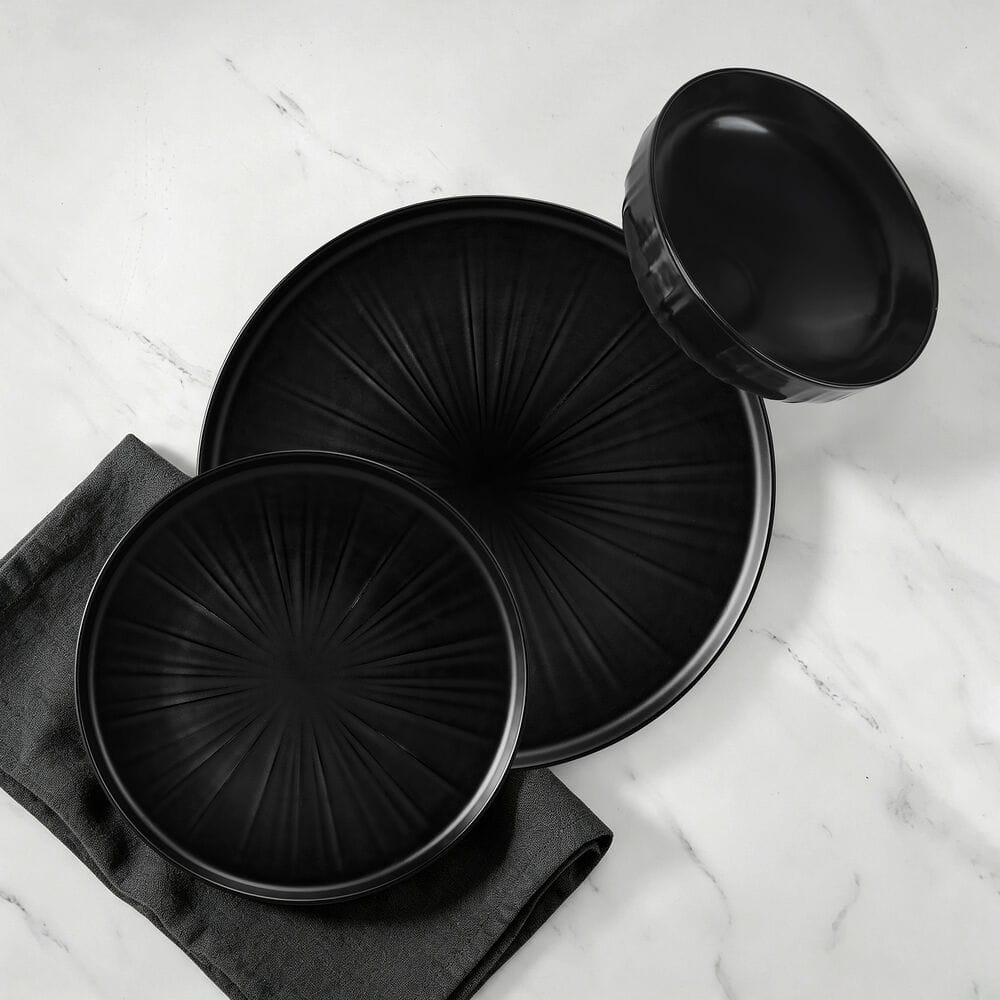 Desmond 12 Piece Bone China Dinnerware Set. Service for 4 - Image 2