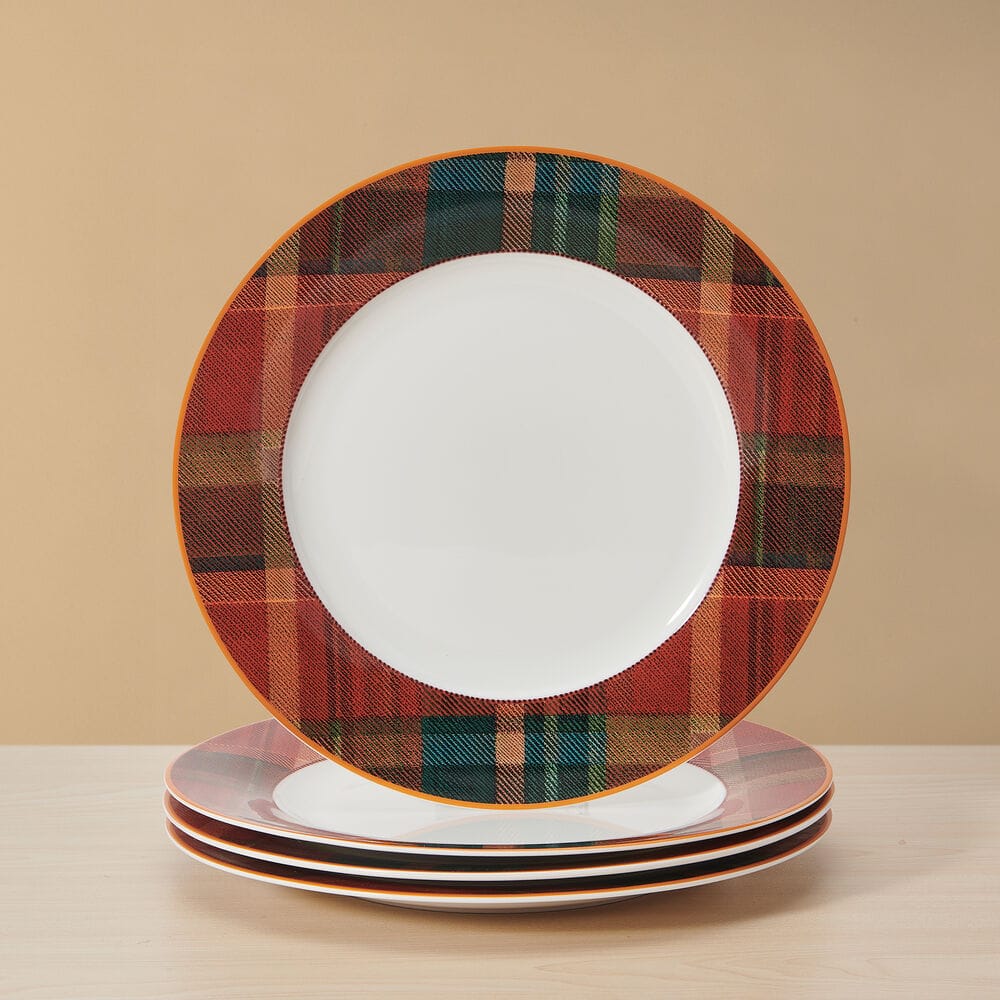 Autumn Bloom Set of 4 Dinner Plates - Image 2