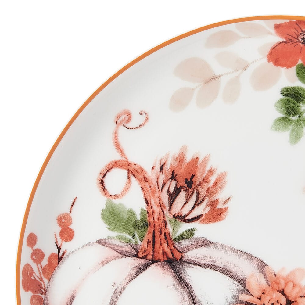 Autumn Bloom Set of 4 Salad Plates - Image 4