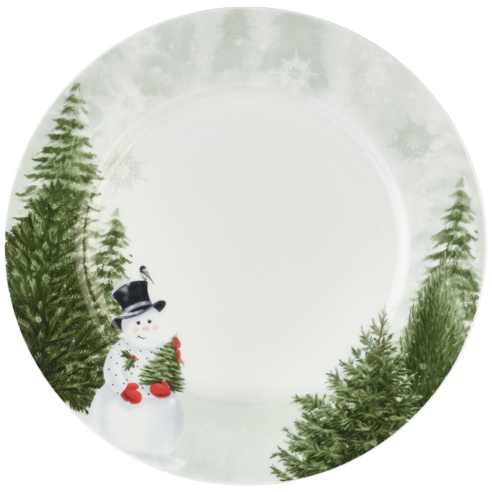 Snowman's Winter 12 Piece Dinnerware Set. Service for 4 - Image 3