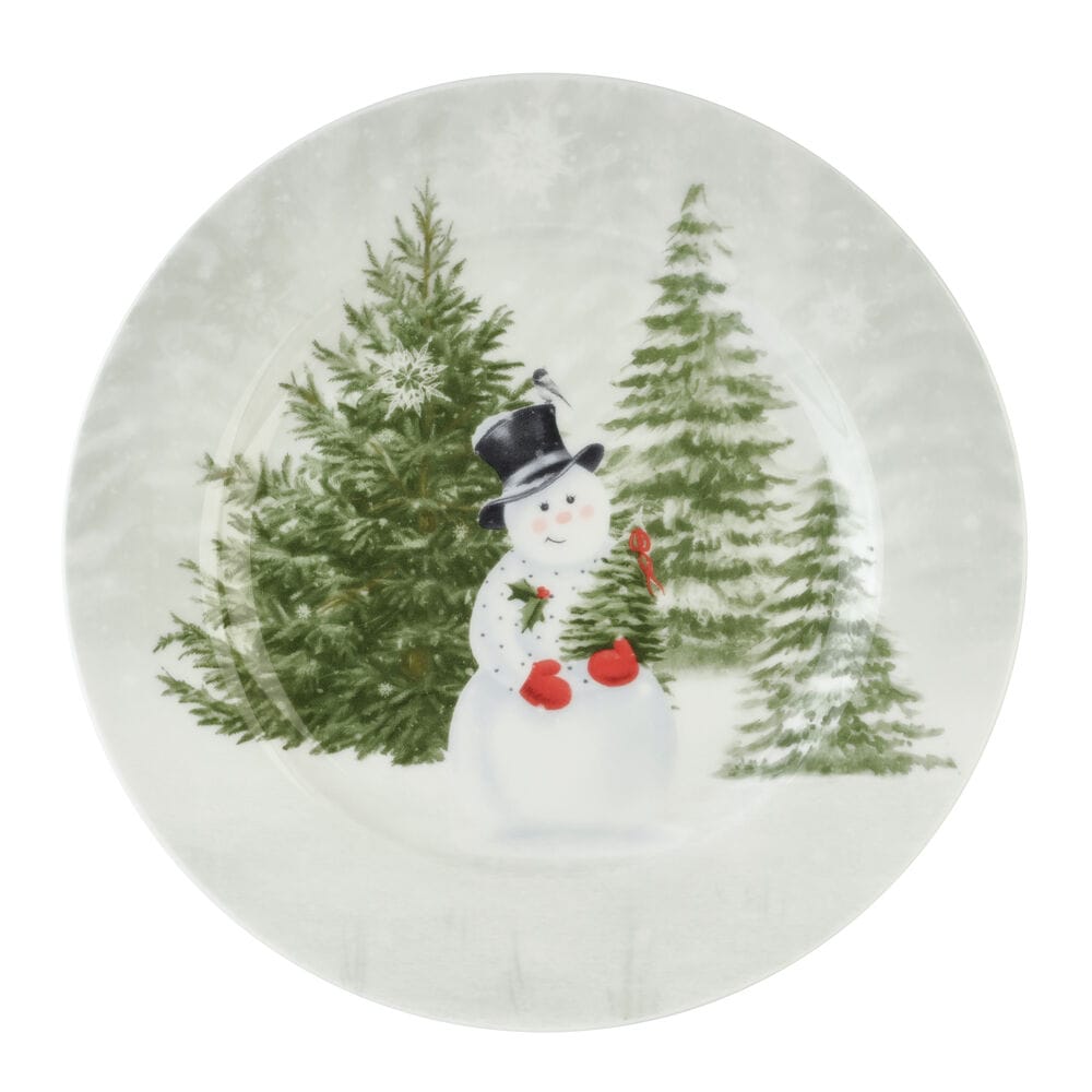 Snowman's Winter 12 Piece Dinnerware Set. Service for 4 - Image 4