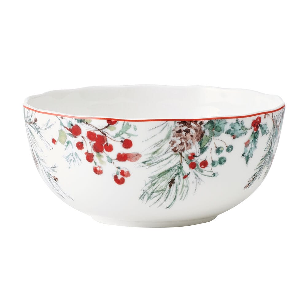Pine and Berry 12 Piece Dinnerware Set. Service for 4 - Image 6