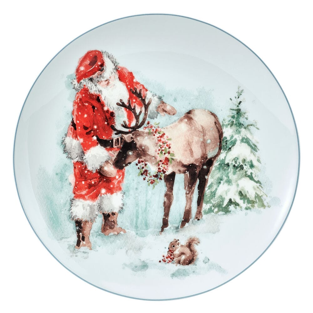 Magical Santa Set of 4 Salad Plates - Image 5