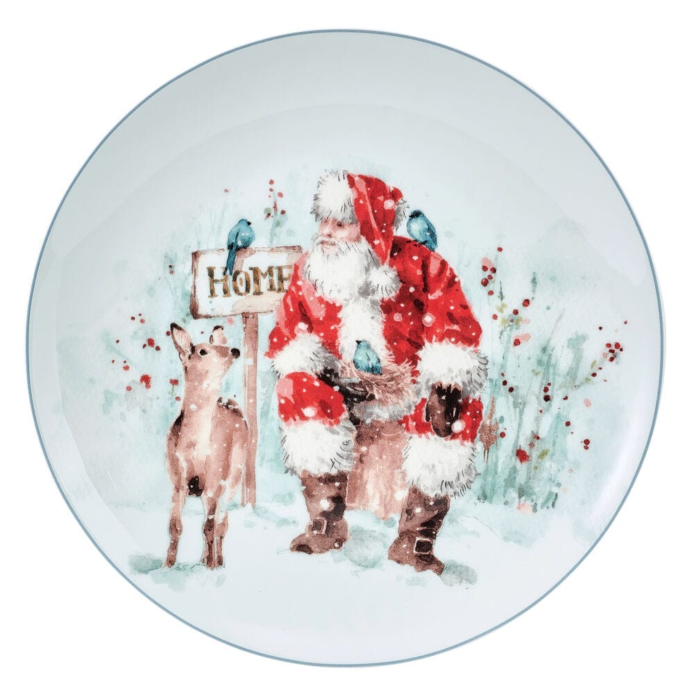 Magical Santa Set of 4 Salad Plates - Image 6