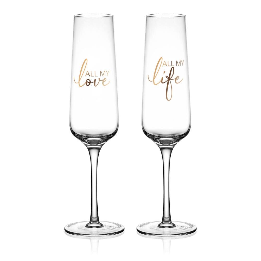 Champagne Flutes Set of 2 All My Life - Image 3