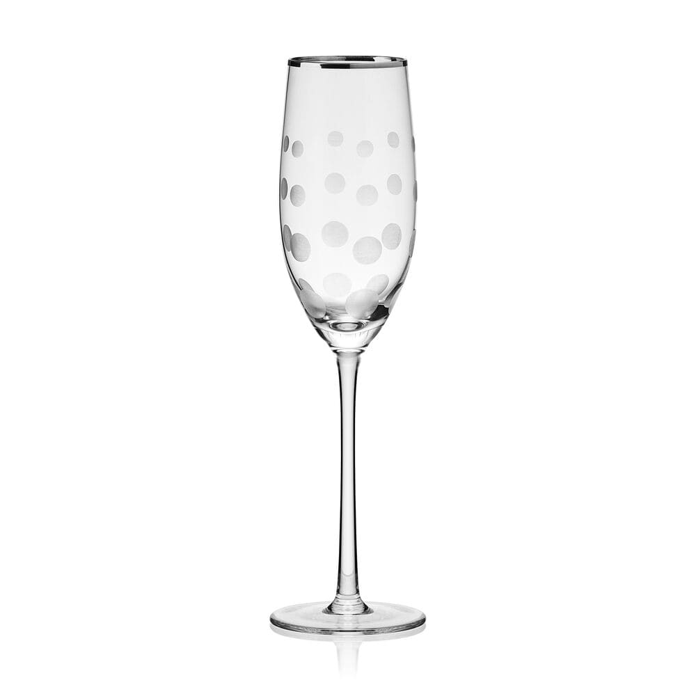 Cheers® Set of 4 Platinum Banded Flutes - Image 7