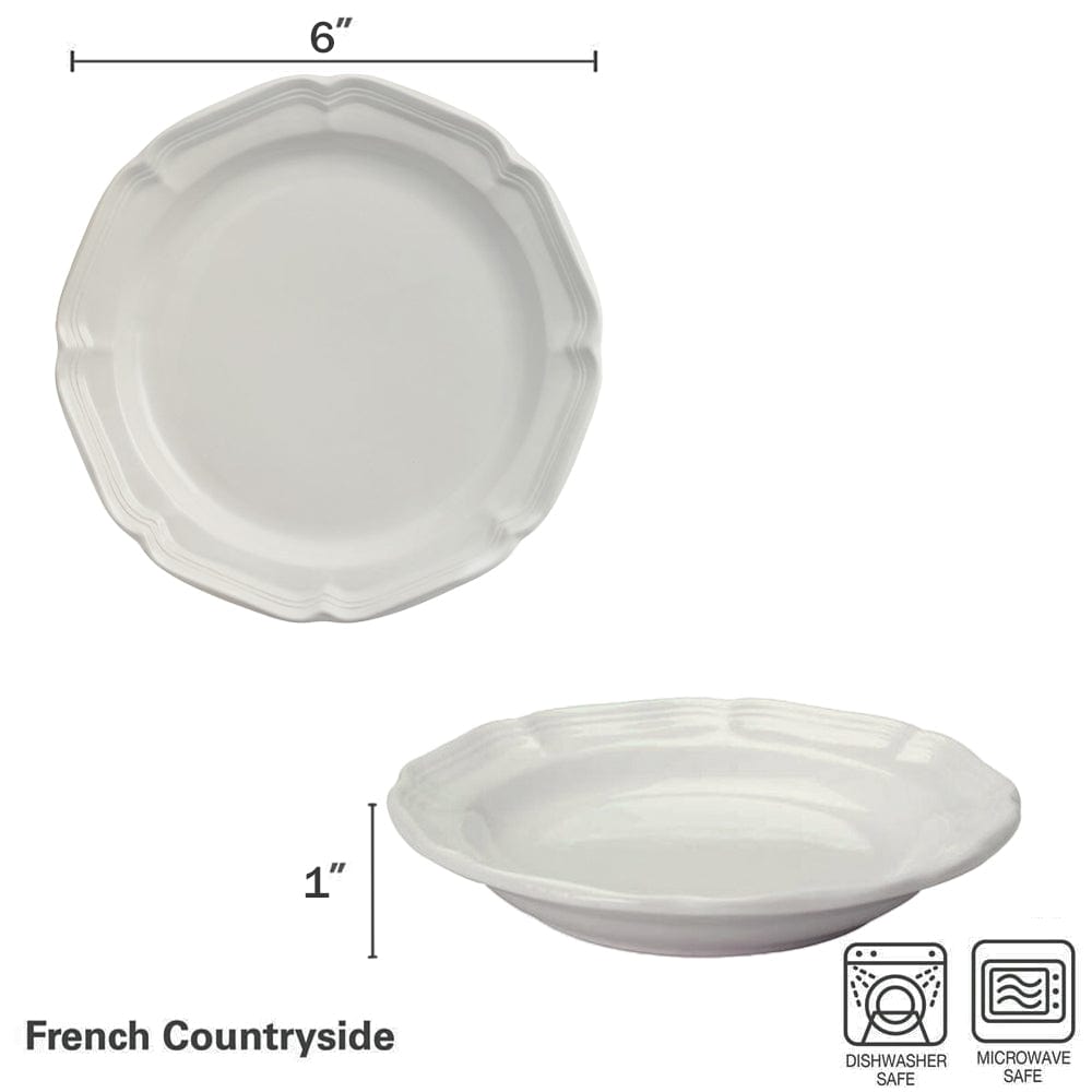 French Countryside® Set of 4 Bread and Butter Plates - Image 3