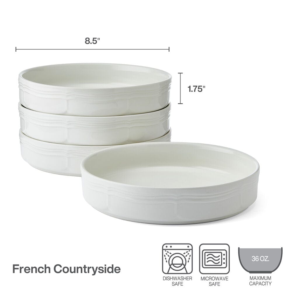 French Countryside® Limited Edition Set of 4 Stackable Pasta Bowls - Image 3