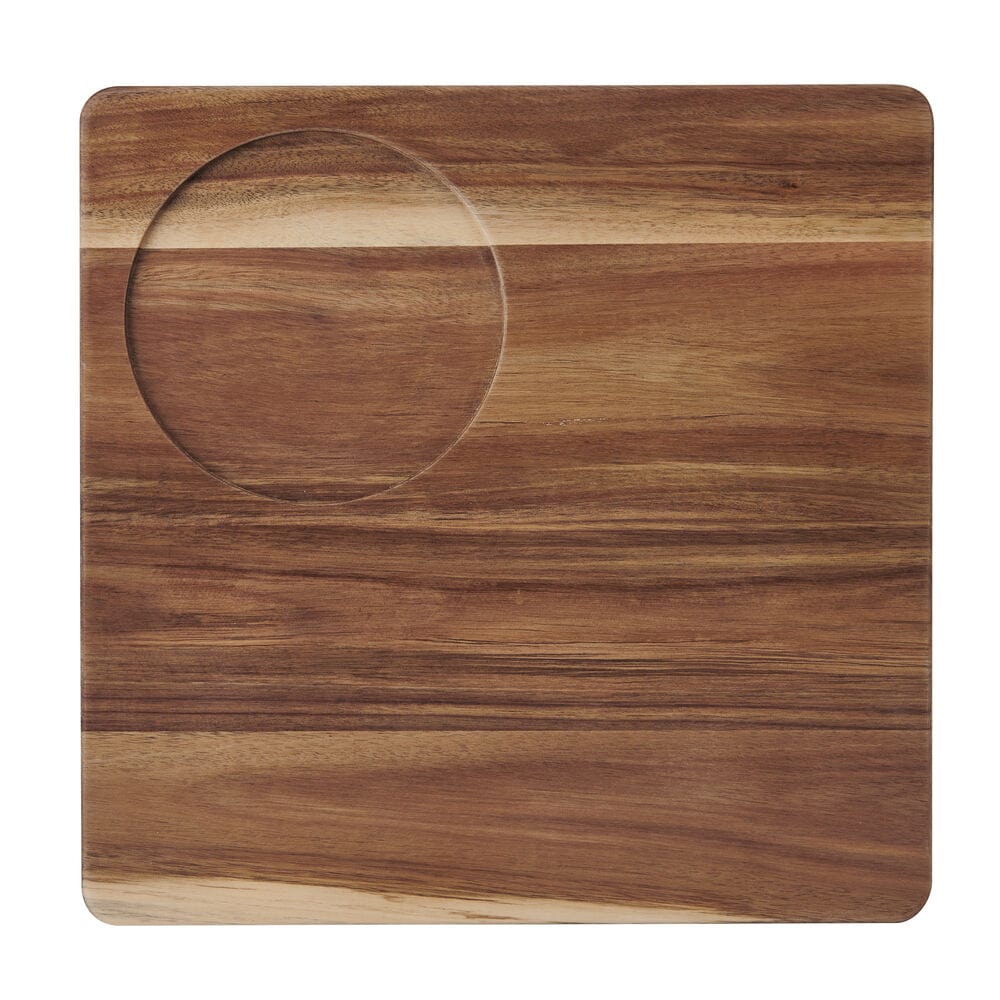 Glenwood Square Serve Board with Glass Dome Cloche - Image 5