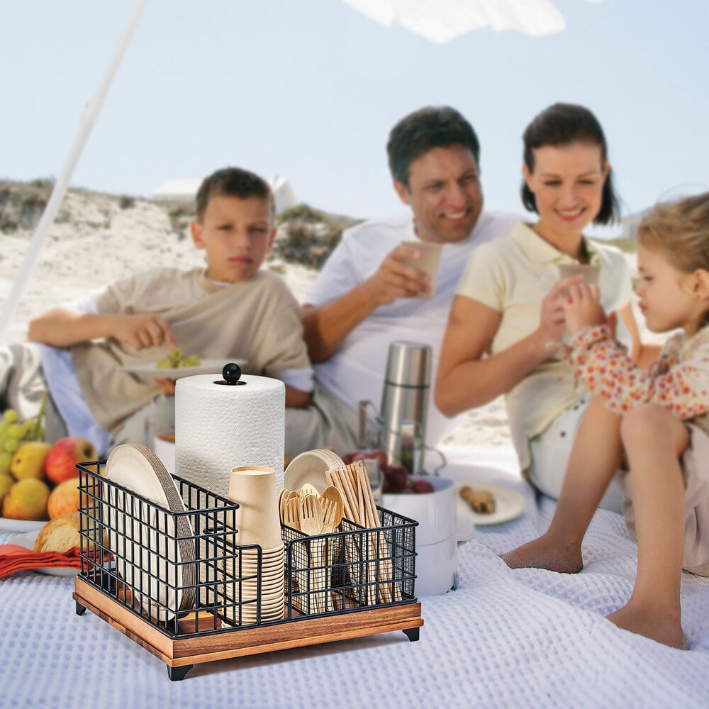 Grid Hostess Picnic Storage Caddy - Image 4