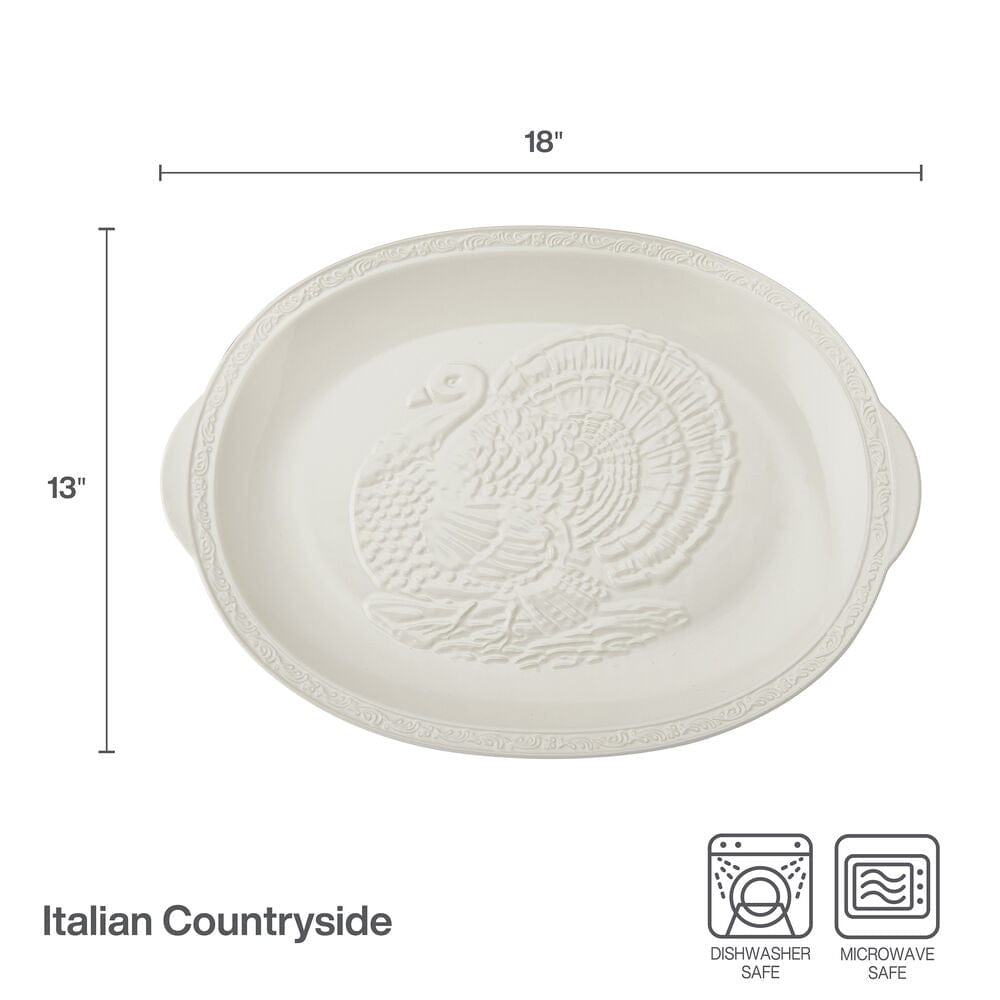 Italian Countryside® Oval Turkey Platter - Image 3