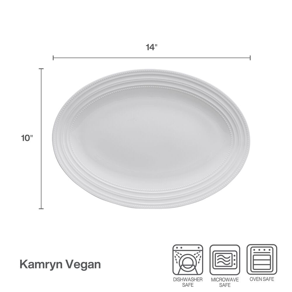 Kamryn Vegan Bone™ Oval Platter - Image 4
