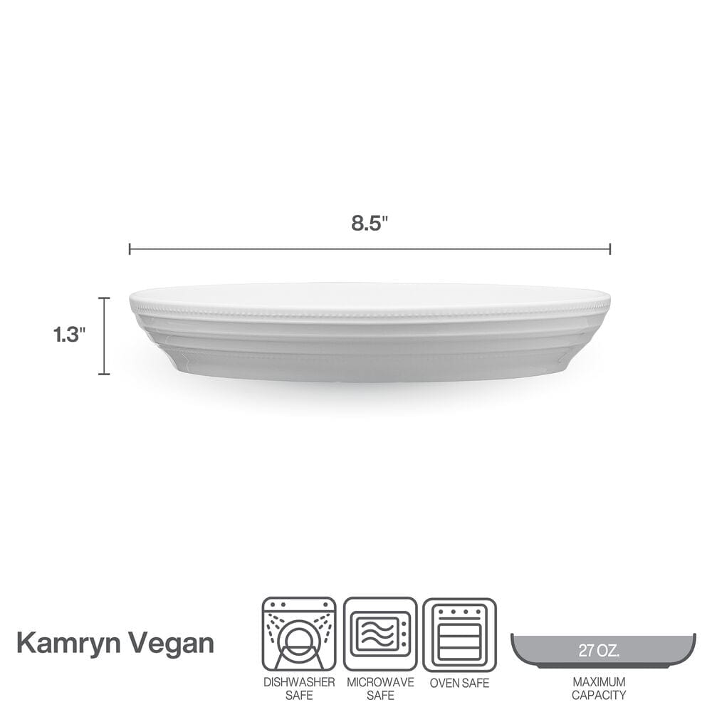 Kamryn Vegan Bone™ Set of 4 Pasta Bowls - Image 4