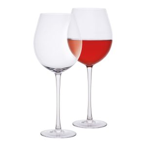Lavish Set of 2 Oversized Wine Glasses. 17.75 IN