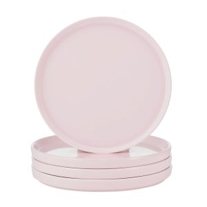 Madison Pink Set of 4 Salad Plates