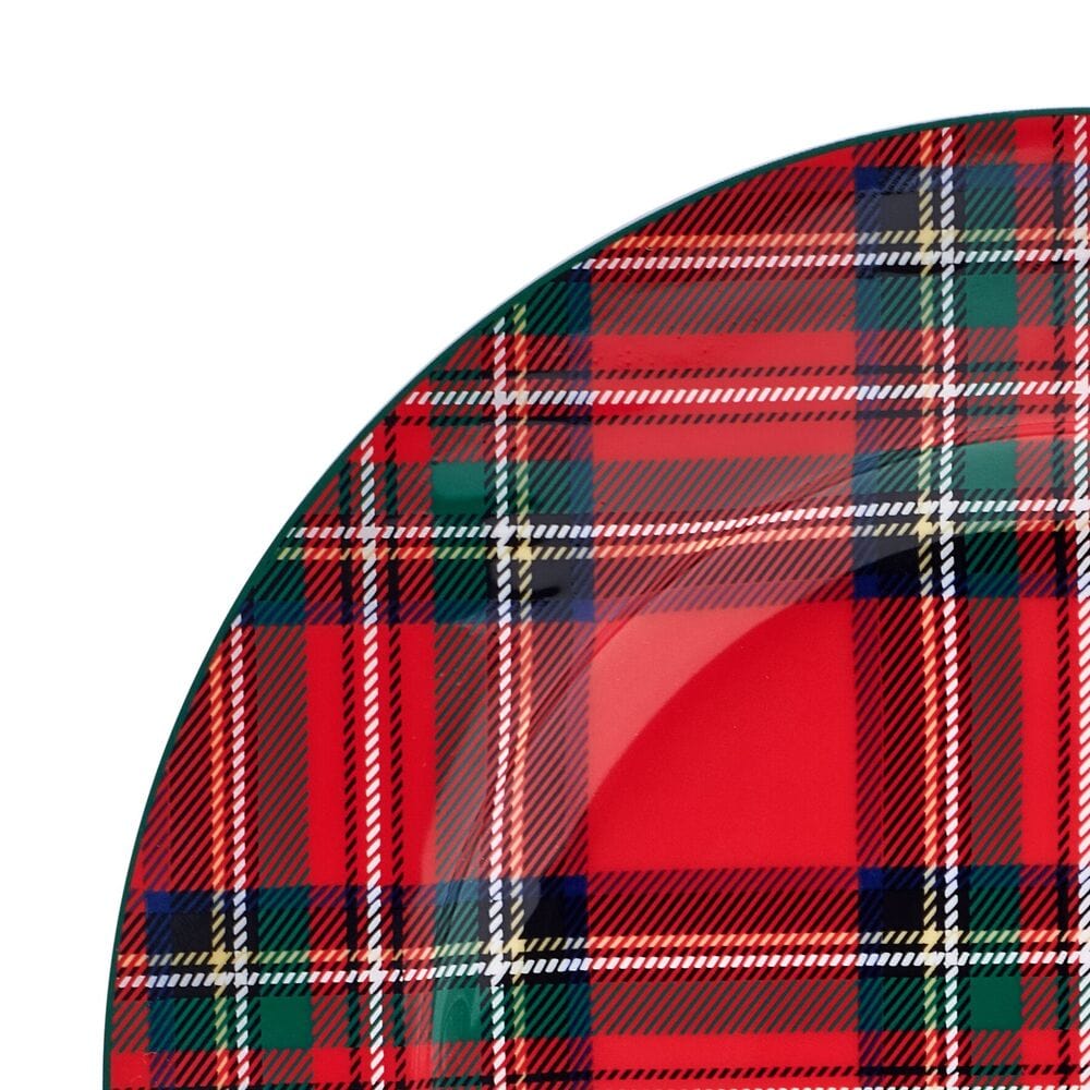 Tartan Red 24 Piece Dinnerware Set. Service for 8 - Image 6