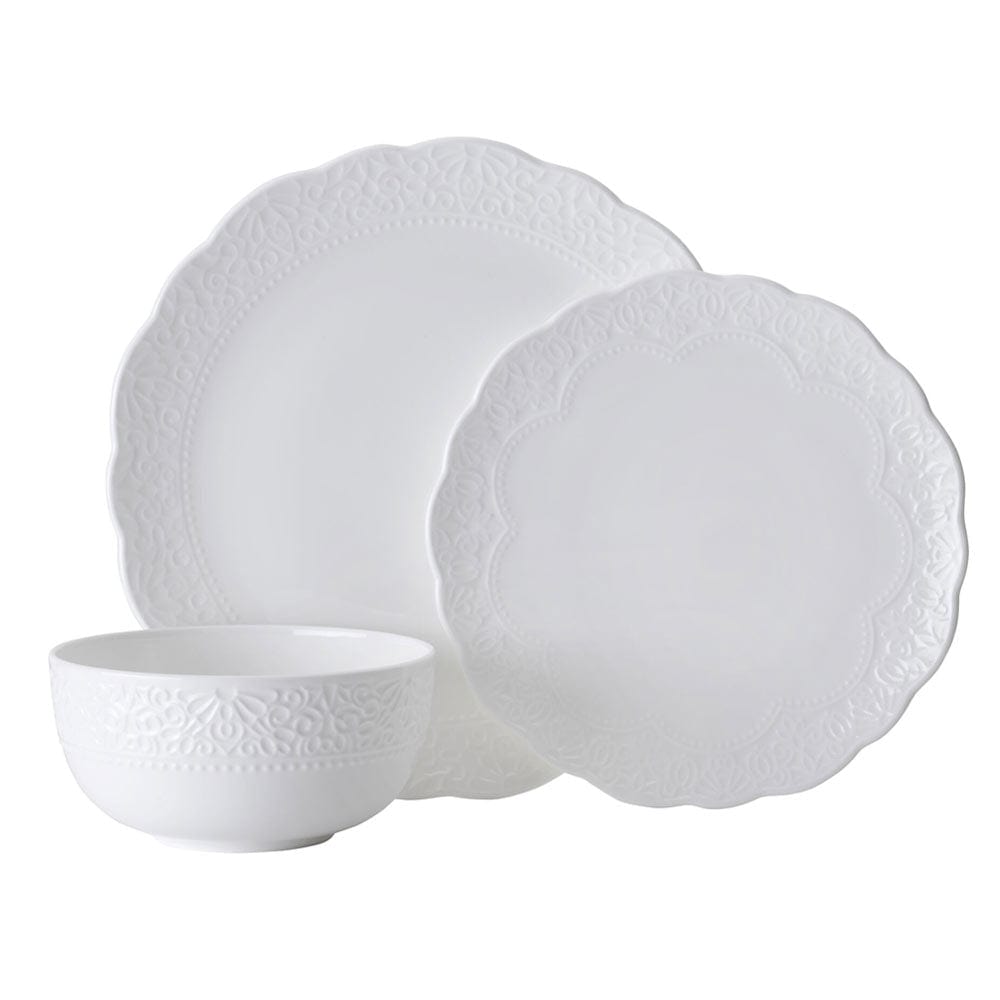 Abigail 12 Piece Dinnerware Set. Service for 4 - Image 9