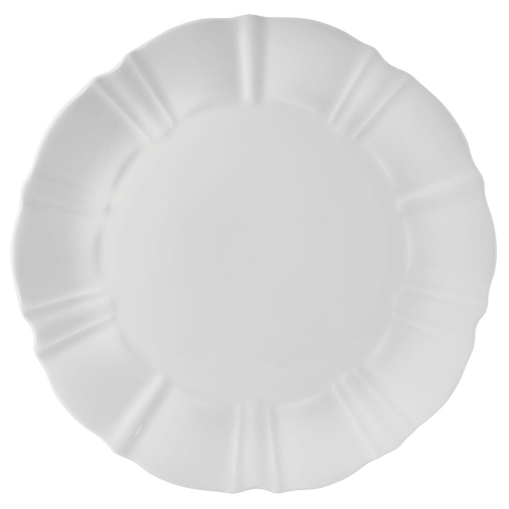 Belle Scalloped 12 Piece Dinnerware Set. Service for 4 - Image 6