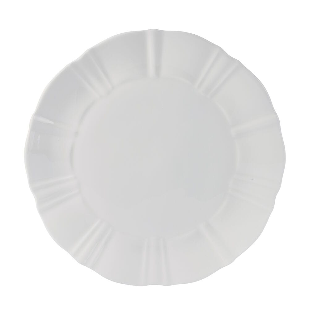 Belle Scalloped 12 Piece Dinnerware Set. Service for 4 - Image 7