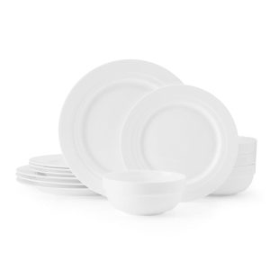 Bentlee 12 Piece Dinnerware Set. Service for 4