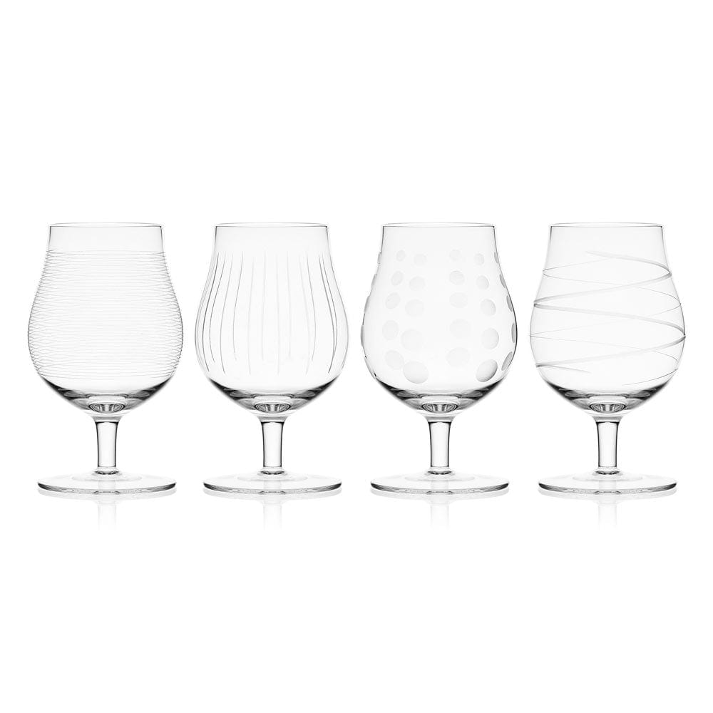 Cheers® Set of 4 Belgian Beer Goblet Glasses - Image 5