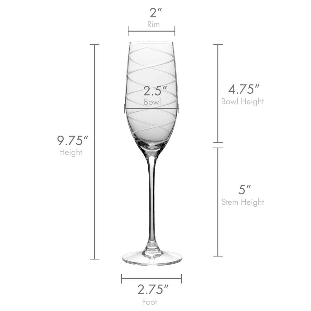 Cheers® Set of 4 Flutes - Image 8