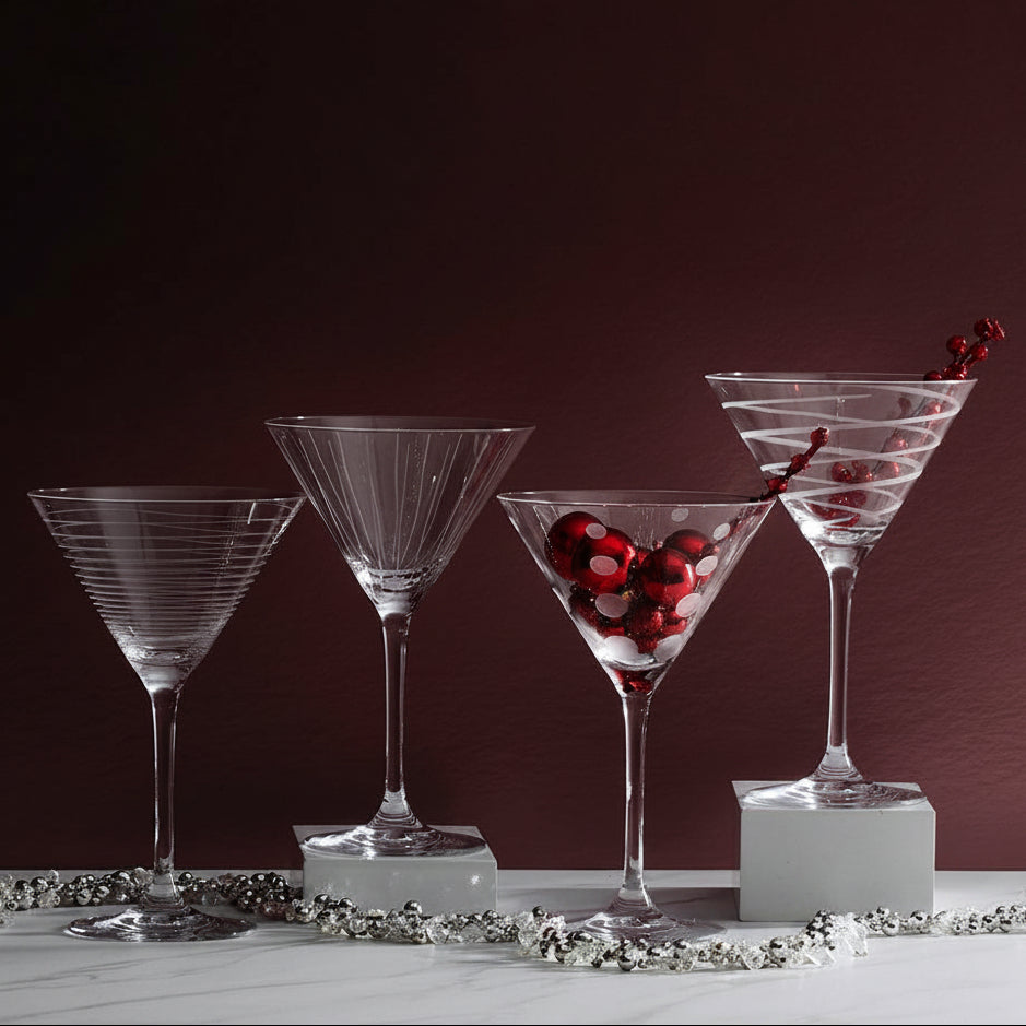Cheers® Set of 4 Martini Glasses - Image 10