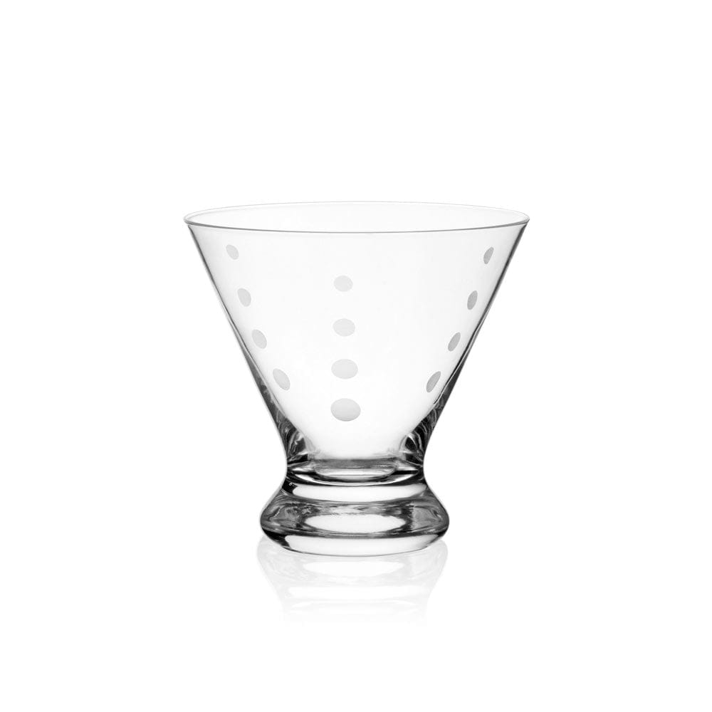 Cheers® Set of 4 Stemless Martini Glasses - Image 4