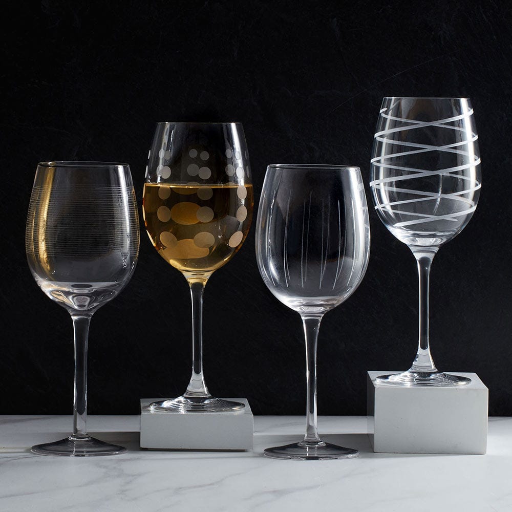 Cheers® Set of 4 White Wine Glasses - Image 3