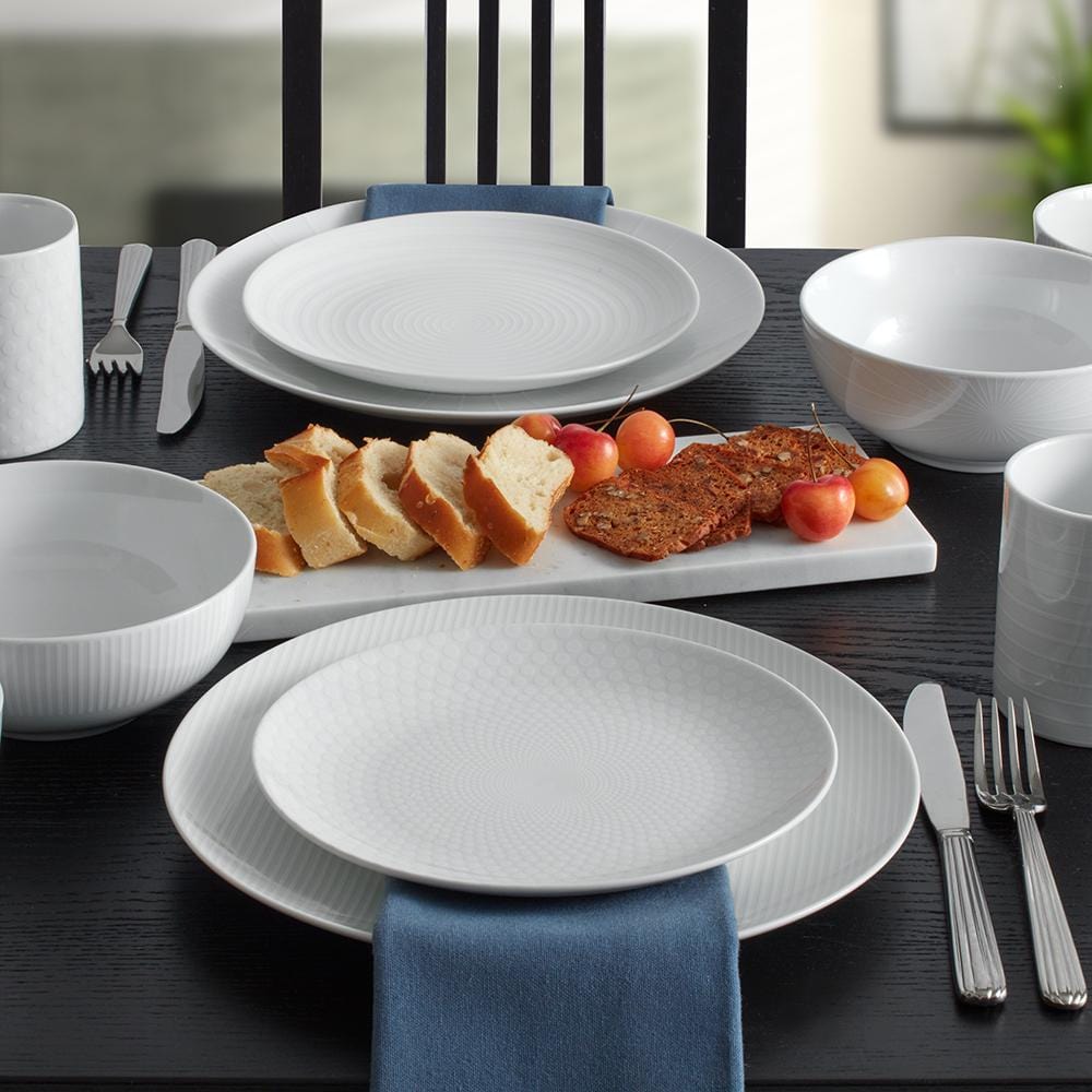 Cheers® White 40 Piece Dinnerware Set. Service for 8 - Image 2